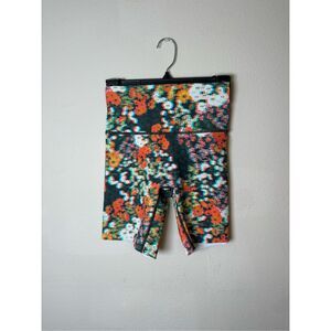 OFFLINE by Aerie Goals Bike Short Hi Rise 7" Floral
